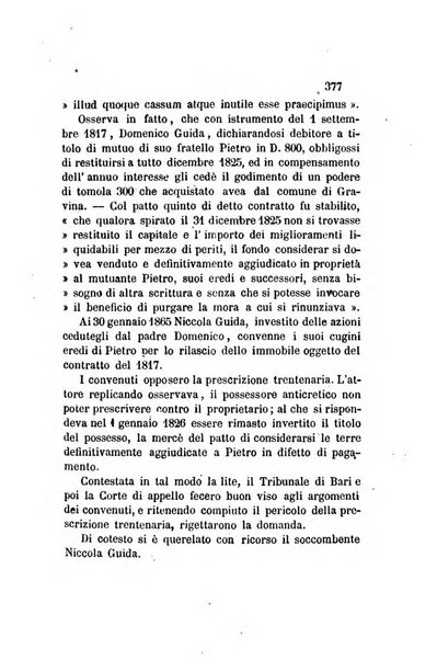 Giornale del Foro in cui si raccolgono le più importanti regiudicate dei supremi tribunali di Roma e dello Stato pontificio in materia civile