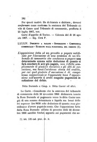 Giornale del Foro in cui si raccolgono le più importanti regiudicate dei supremi tribunali di Roma e dello Stato pontificio in materia civile