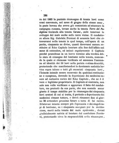 Giornale del Foro in cui si raccolgono le più importanti regiudicate dei supremi tribunali di Roma e dello Stato pontificio in materia civile