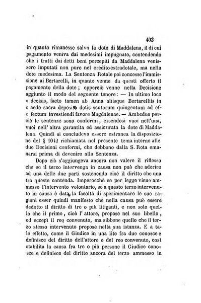 Giornale del Foro in cui si raccolgono le più importanti regiudicate dei supremi tribunali di Roma e dello Stato pontificio in materia civile