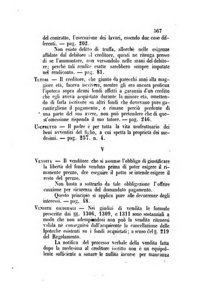 Giornale del Foro in cui si raccolgono le più importanti regiudicate dei supremi tribunali di Roma e dello Stato pontificio in materia civile