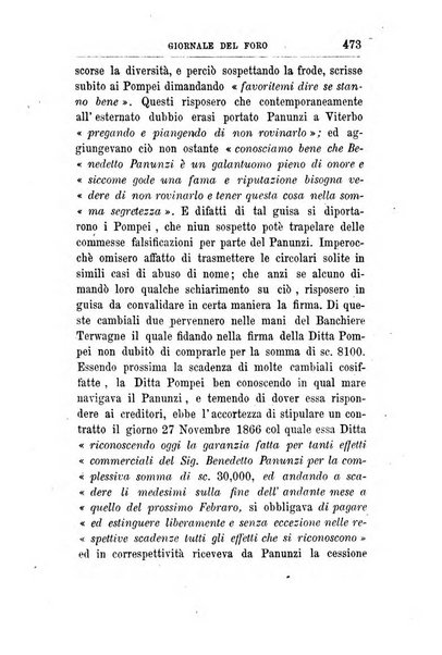 Giornale del Foro in cui si raccolgono le più importanti regiudicate dei supremi tribunali di Roma e dello Stato pontificio in materia civile