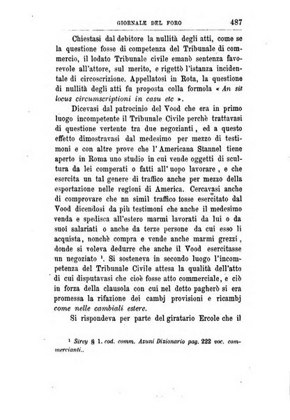 Giornale del Foro in cui si raccolgono le più importanti regiudicate dei supremi tribunali di Roma e dello Stato pontificio in materia civile