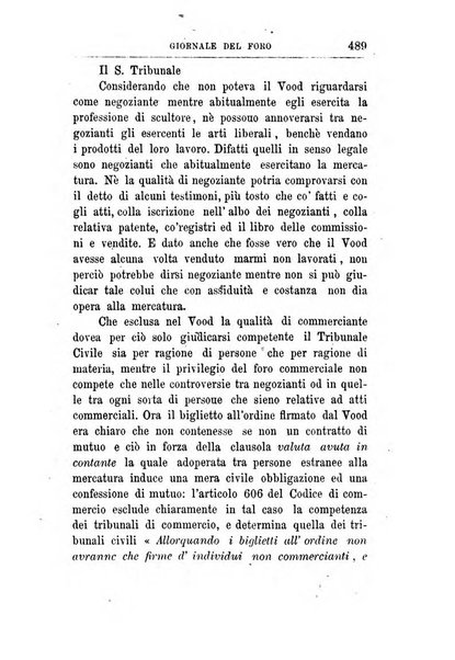 Giornale del Foro in cui si raccolgono le più importanti regiudicate dei supremi tribunali di Roma e dello Stato pontificio in materia civile