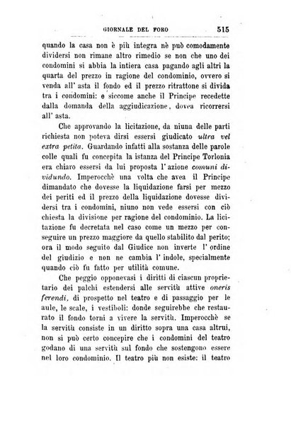 Giornale del Foro in cui si raccolgono le più importanti regiudicate dei supremi tribunali di Roma e dello Stato pontificio in materia civile