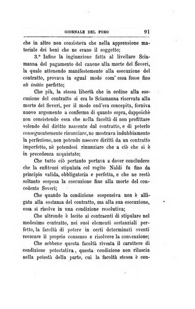 Giornale del Foro in cui si raccolgono le più importanti regiudicate dei supremi tribunali di Roma e dello Stato pontificio in materia civile