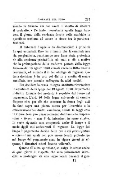 Giornale del Foro in cui si raccolgono le più importanti regiudicate dei supremi tribunali di Roma e dello Stato pontificio in materia civile