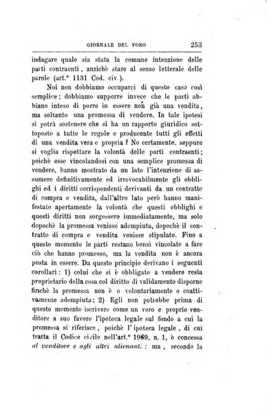 Giornale del Foro in cui si raccolgono le più importanti regiudicate dei supremi tribunali di Roma e dello Stato pontificio in materia civile