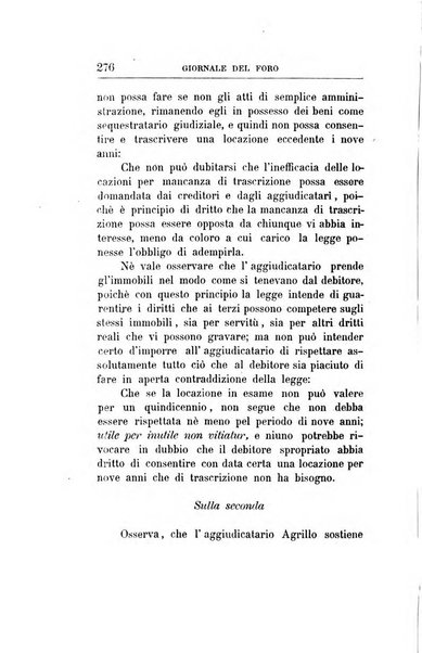 Giornale del Foro in cui si raccolgono le più importanti regiudicate dei supremi tribunali di Roma e dello Stato pontificio in materia civile