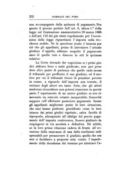 Giornale del Foro in cui si raccolgono le più importanti regiudicate dei supremi tribunali di Roma e dello Stato pontificio in materia civile