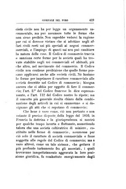 Giornale del Foro in cui si raccolgono le più importanti regiudicate dei supremi tribunali di Roma e dello Stato pontificio in materia civile