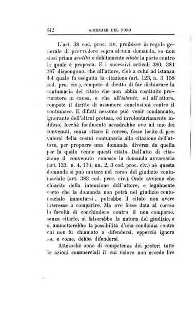 Giornale del Foro in cui si raccolgono le più importanti regiudicate dei supremi tribunali di Roma e dello Stato pontificio in materia civile