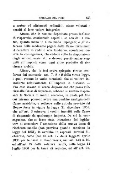 Giornale del Foro in cui si raccolgono le più importanti regiudicate dei supremi tribunali di Roma e dello Stato pontificio in materia civile