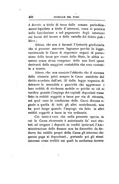 Giornale del Foro in cui si raccolgono le più importanti regiudicate dei supremi tribunali di Roma e dello Stato pontificio in materia civile