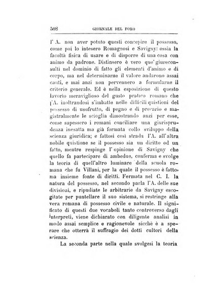 Giornale del Foro in cui si raccolgono le più importanti regiudicate dei supremi tribunali di Roma e dello Stato pontificio in materia civile