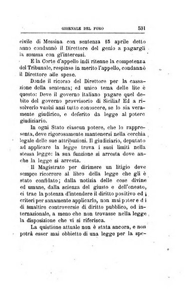 Giornale del Foro in cui si raccolgono le più importanti regiudicate dei supremi tribunali di Roma e dello Stato pontificio in materia civile