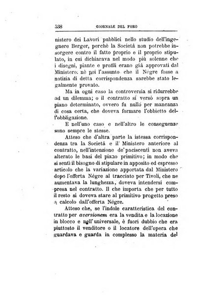 Giornale del Foro in cui si raccolgono le più importanti regiudicate dei supremi tribunali di Roma e dello Stato pontificio in materia civile