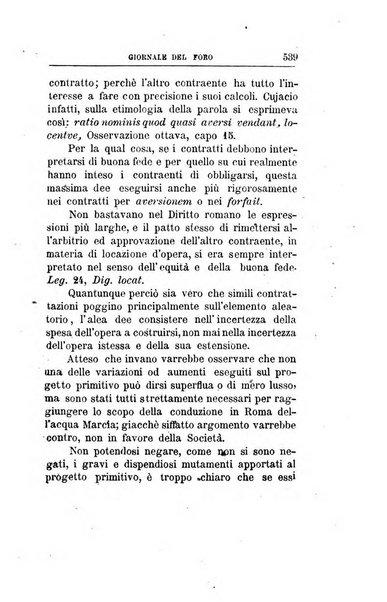 Giornale del Foro in cui si raccolgono le più importanti regiudicate dei supremi tribunali di Roma e dello Stato pontificio in materia civile