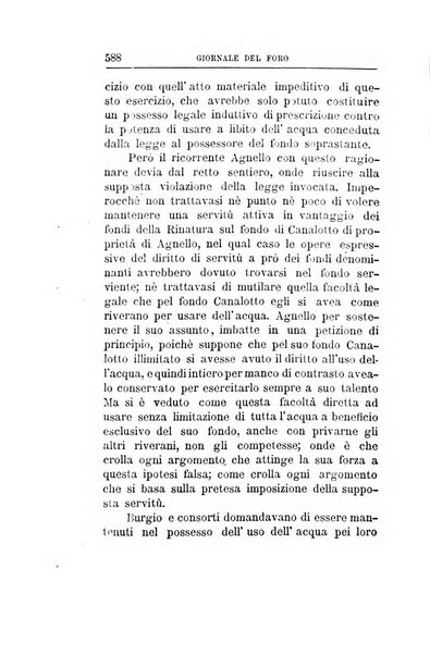 Giornale del Foro in cui si raccolgono le più importanti regiudicate dei supremi tribunali di Roma e dello Stato pontificio in materia civile