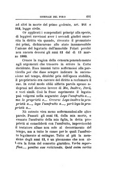 Giornale del Foro in cui si raccolgono le più importanti regiudicate dei supremi tribunali di Roma e dello Stato pontificio in materia civile