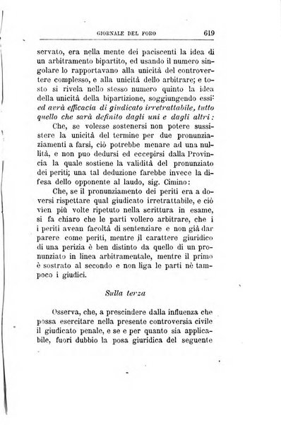 Giornale del Foro in cui si raccolgono le più importanti regiudicate dei supremi tribunali di Roma e dello Stato pontificio in materia civile