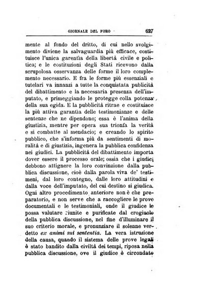 Giornale del Foro in cui si raccolgono le più importanti regiudicate dei supremi tribunali di Roma e dello Stato pontificio in materia civile