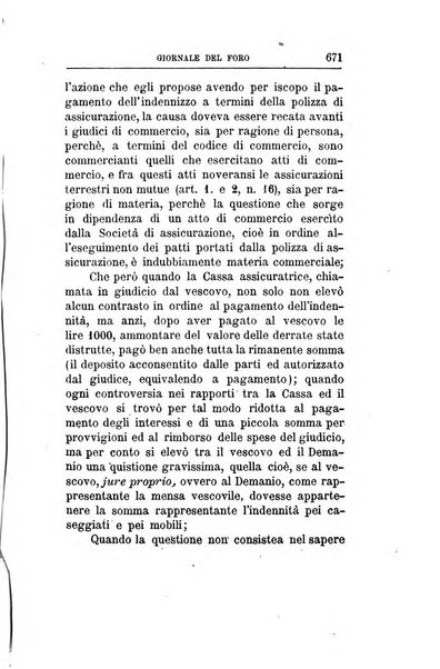 Giornale del Foro in cui si raccolgono le più importanti regiudicate dei supremi tribunali di Roma e dello Stato pontificio in materia civile