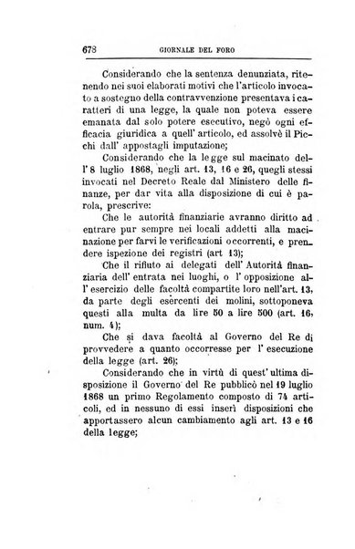 Giornale del Foro in cui si raccolgono le più importanti regiudicate dei supremi tribunali di Roma e dello Stato pontificio in materia civile