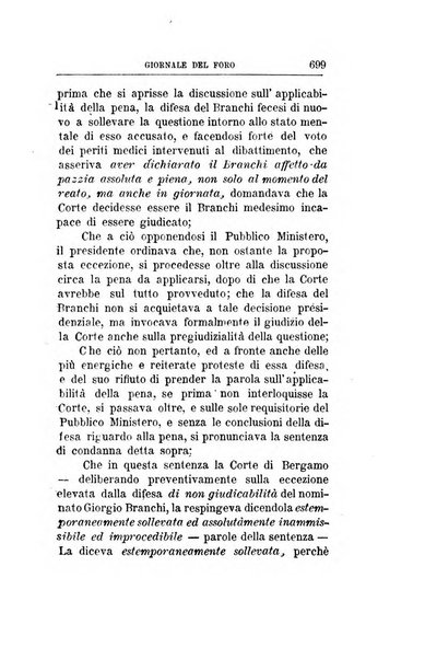 Giornale del Foro in cui si raccolgono le più importanti regiudicate dei supremi tribunali di Roma e dello Stato pontificio in materia civile