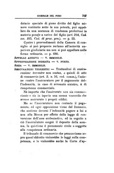 Giornale del Foro in cui si raccolgono le più importanti regiudicate dei supremi tribunali di Roma e dello Stato pontificio in materia civile