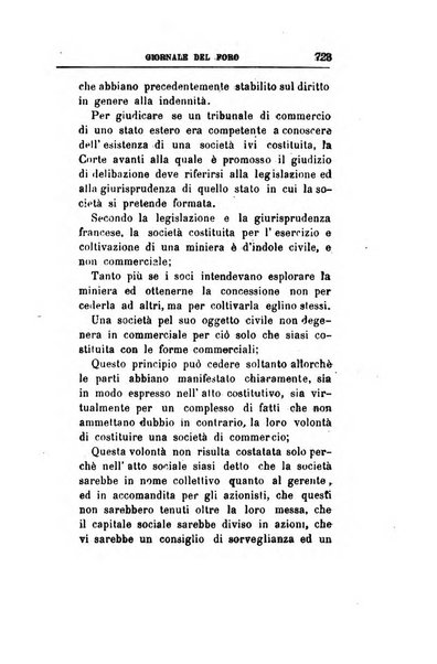 Giornale del Foro in cui si raccolgono le più importanti regiudicate dei supremi tribunali di Roma e dello Stato pontificio in materia civile