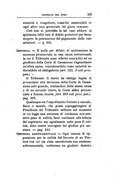 Giornale del Foro in cui si raccolgono le più importanti regiudicate dei supremi tribunali di Roma e dello Stato pontificio in materia civile