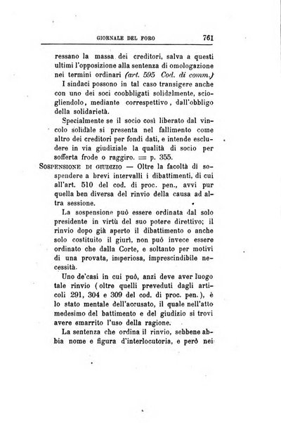 Giornale del Foro in cui si raccolgono le più importanti regiudicate dei supremi tribunali di Roma e dello Stato pontificio in materia civile