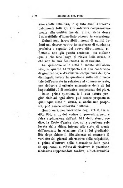 Giornale del Foro in cui si raccolgono le più importanti regiudicate dei supremi tribunali di Roma e dello Stato pontificio in materia civile