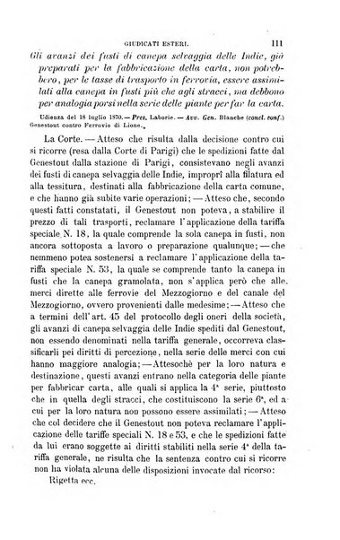 Giornale del Foro in cui si raccolgono le più importanti regiudicate dei supremi tribunali di Roma e dello Stato pontificio in materia civile