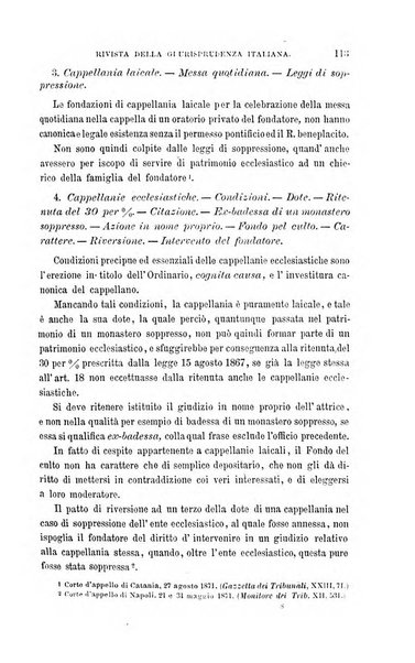 Giornale del Foro in cui si raccolgono le più importanti regiudicate dei supremi tribunali di Roma e dello Stato pontificio in materia civile