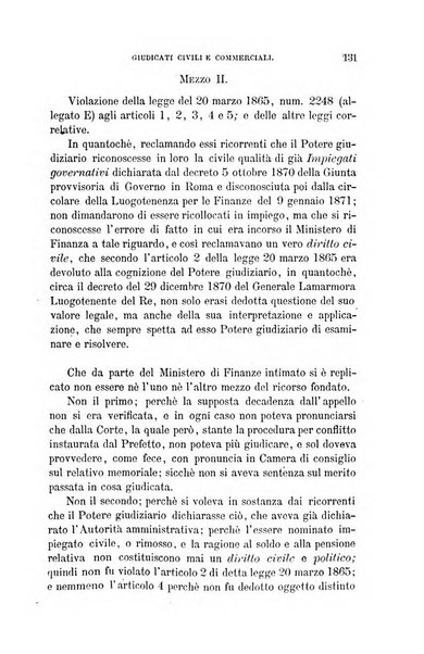 Giornale del Foro in cui si raccolgono le più importanti regiudicate dei supremi tribunali di Roma e dello Stato pontificio in materia civile