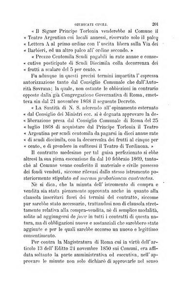 Giornale del Foro in cui si raccolgono le più importanti regiudicate dei supremi tribunali di Roma e dello Stato pontificio in materia civile