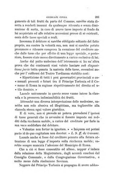 Giornale del Foro in cui si raccolgono le più importanti regiudicate dei supremi tribunali di Roma e dello Stato pontificio in materia civile