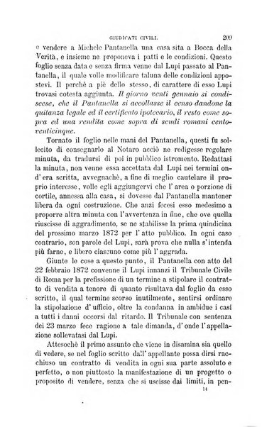 Giornale del Foro in cui si raccolgono le più importanti regiudicate dei supremi tribunali di Roma e dello Stato pontificio in materia civile