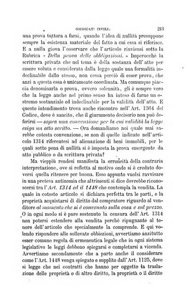 Giornale del Foro in cui si raccolgono le più importanti regiudicate dei supremi tribunali di Roma e dello Stato pontificio in materia civile