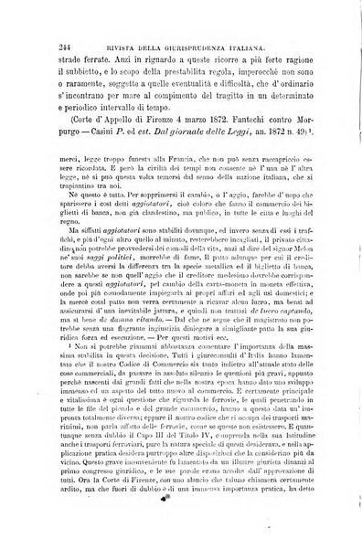 Giornale del Foro in cui si raccolgono le più importanti regiudicate dei supremi tribunali di Roma e dello Stato pontificio in materia civile