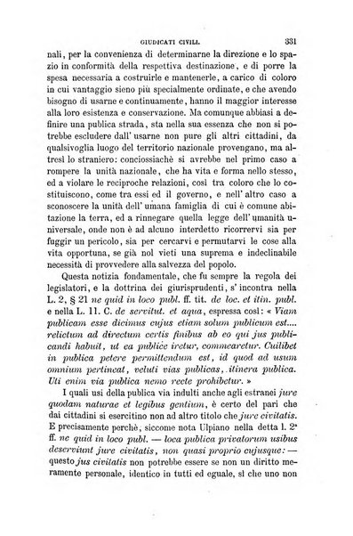 Giornale del Foro in cui si raccolgono le più importanti regiudicate dei supremi tribunali di Roma e dello Stato pontificio in materia civile