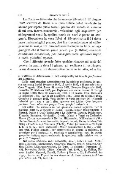 Giornale del Foro in cui si raccolgono le più importanti regiudicate dei supremi tribunali di Roma e dello Stato pontificio in materia civile