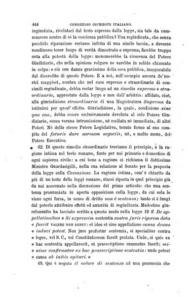 Giornale del Foro in cui si raccolgono le più importanti regiudicate dei supremi tribunali di Roma e dello Stato pontificio in materia civile