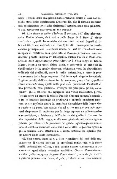 Giornale del Foro in cui si raccolgono le più importanti regiudicate dei supremi tribunali di Roma e dello Stato pontificio in materia civile