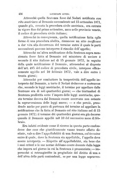 Giornale del Foro in cui si raccolgono le più importanti regiudicate dei supremi tribunali di Roma e dello Stato pontificio in materia civile