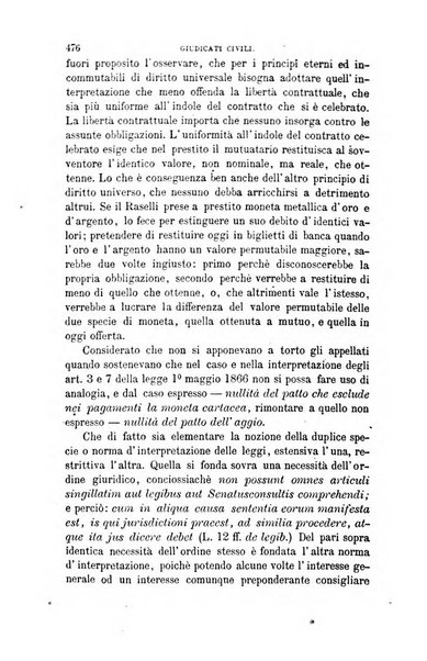 Giornale del Foro in cui si raccolgono le più importanti regiudicate dei supremi tribunali di Roma e dello Stato pontificio in materia civile