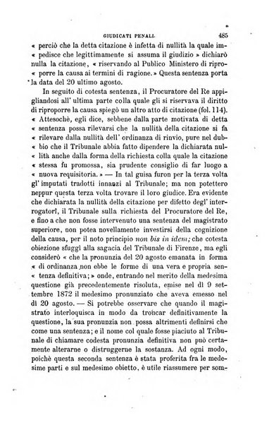 Giornale del Foro in cui si raccolgono le più importanti regiudicate dei supremi tribunali di Roma e dello Stato pontificio in materia civile