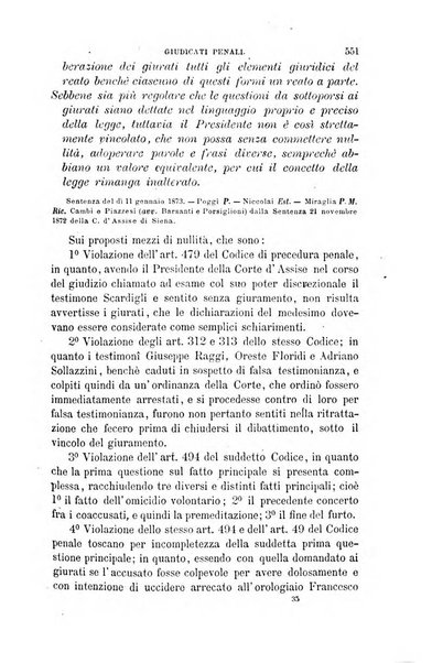 Giornale del Foro in cui si raccolgono le più importanti regiudicate dei supremi tribunali di Roma e dello Stato pontificio in materia civile